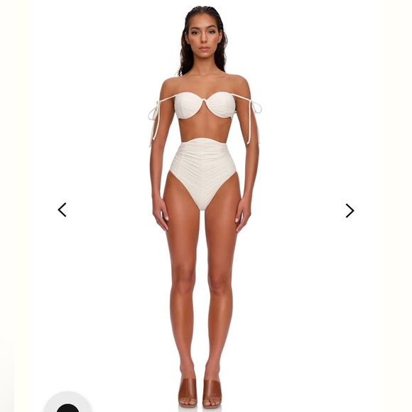 ANDREA IYAMAH CAPA MESH BIKINI TOP | 40% OFF & FREE Shipping - Picture 6 of 9
